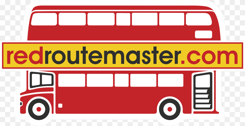 Redroutemaster Double Decker Bus, Tour Bus, Transportation, Vehicle, Double Decker Bus Png Image