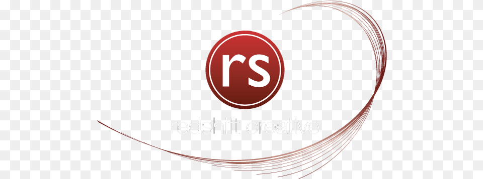 Redshift Creative Logo Swoosh Redshift Circle, Symbol, Text Free Png Download