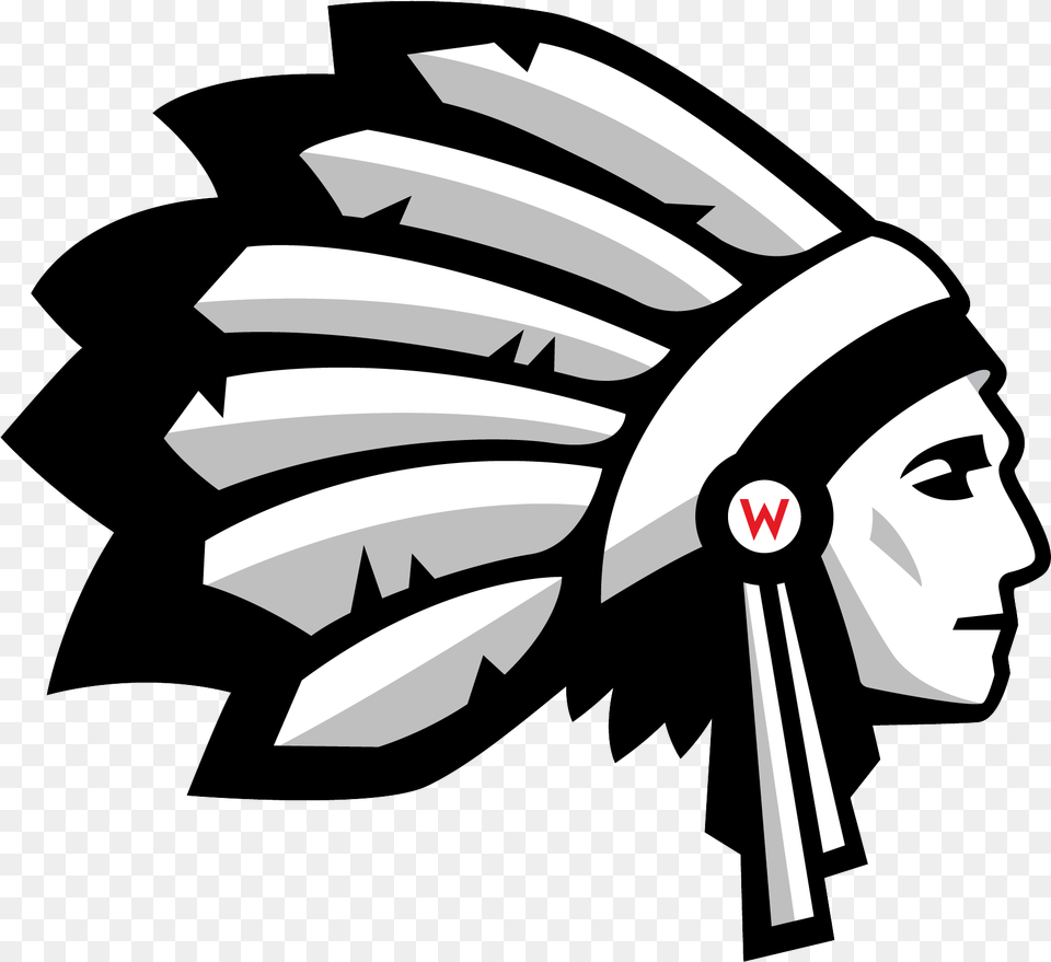 Redskins Wapakoneta Redskins Logo, Badminton, Person, Sport, Face Png