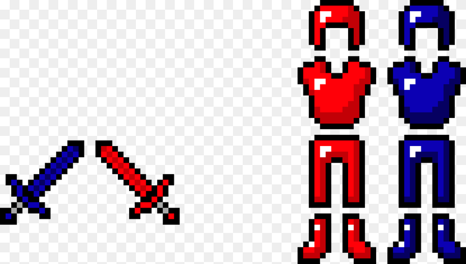 Redstone And Lapis Lazuli Armor And Swords Minecraft Free Transparent Png