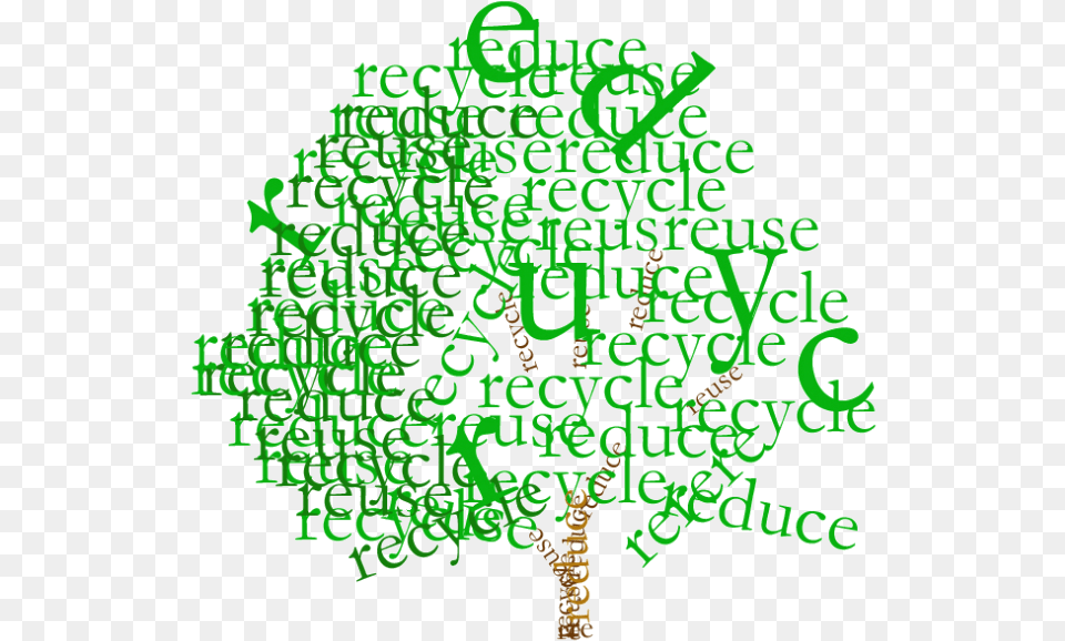 Reduce Reuse Recycle Illustration, Green, Chandelier, Lamp, Text Free Png
