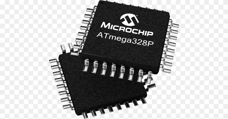 Reduced Linear Dimensions By 50 And Saved As Optimized Microchip Technology Atmega8535l 8mu 8bit Avr Microcontroller, Electronic Chip, Electronics, Hardware, Printed Circuit Board Free Png Download