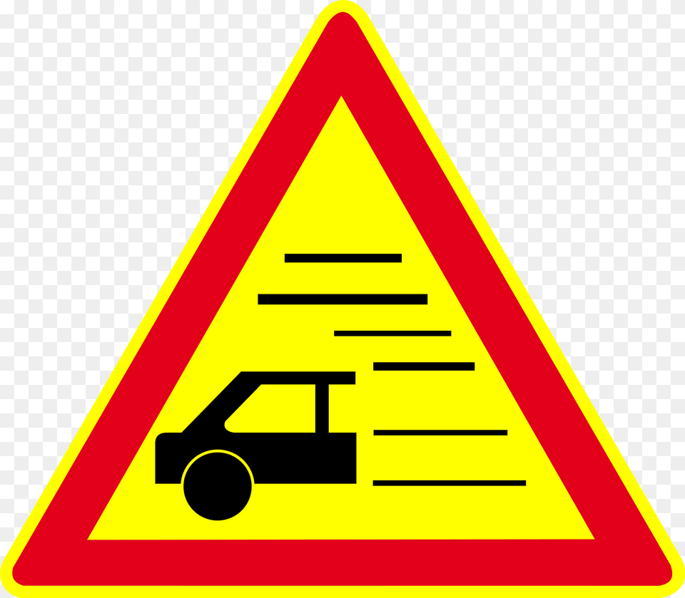 Reduced Visibility Clipart, Sign, Symbol, Road Sign Free Png