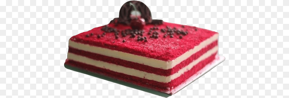 Redvelvet Cheese Grande Burned Cake Red Velvet Lapis Keju, Birthday Cake, Cream, Dessert, Food Free Png Download