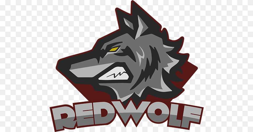 Redwolf E Sports Gaming Center Redwolf Logo, Animal, Mammal, Wolf Free Png