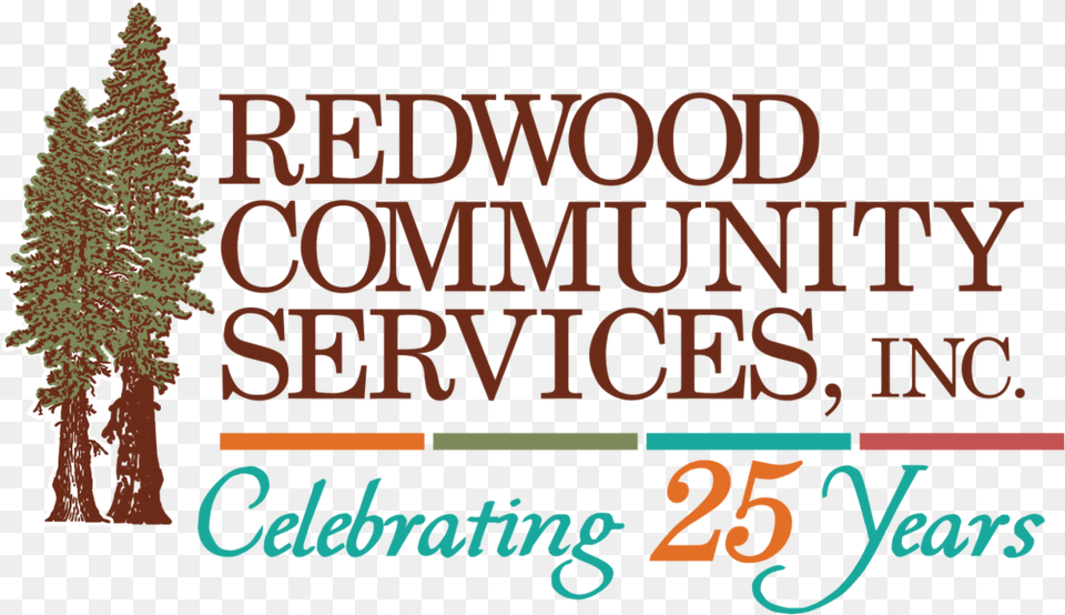 Redwood Community Services Inc Tree, Plant, Conifer, Text Free Png Download