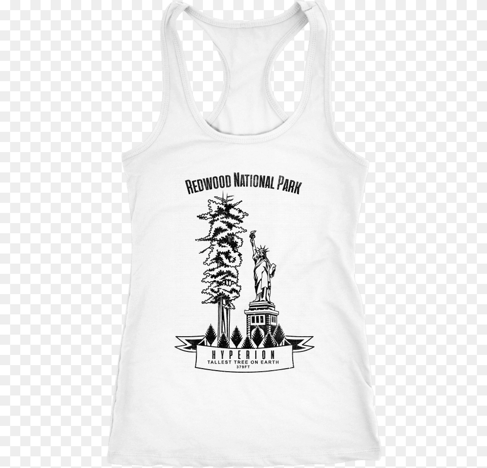 Redwood Hyperion Tree Tank Hyperion, Clothing, Tank Top, Person, Vest Free Transparent Png