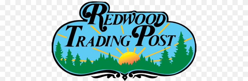 Redwood Trading Post Language, Plant, Tree, Vegetation, Woodland Free Png