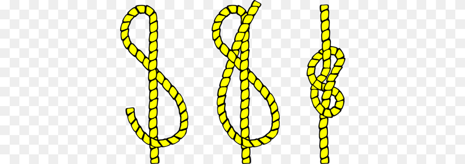 Reef Knot Drawing Visual Arts Rope Free Transparent Png