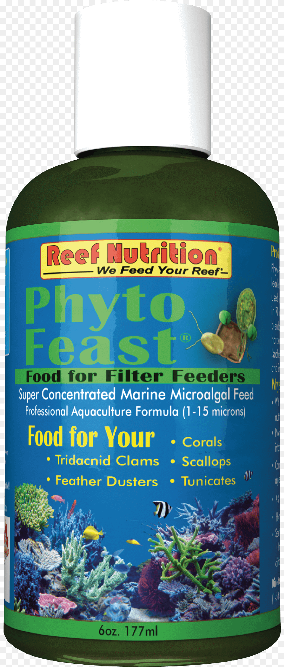 Reef Nutrition Phyto Feast, Bottle, Animal, Sea Life, Sea Png Image