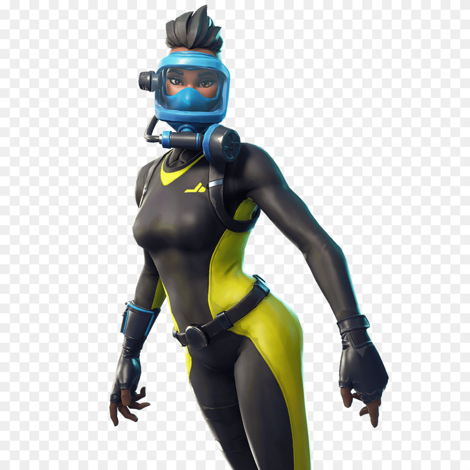 Reef Ranger Fortnite Skin, Adult, Female, Person, Woman Png Image