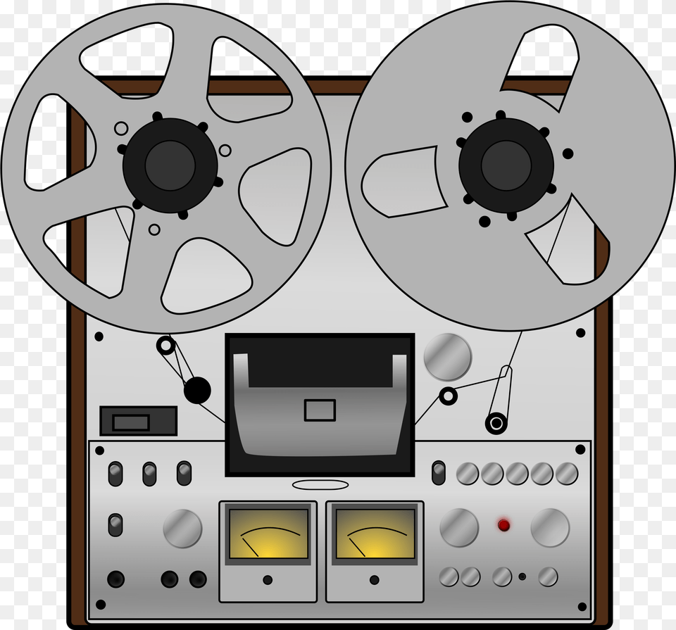Reel Tape Recorder Reel To Reel Clipart, Face, Head, Person Png Image