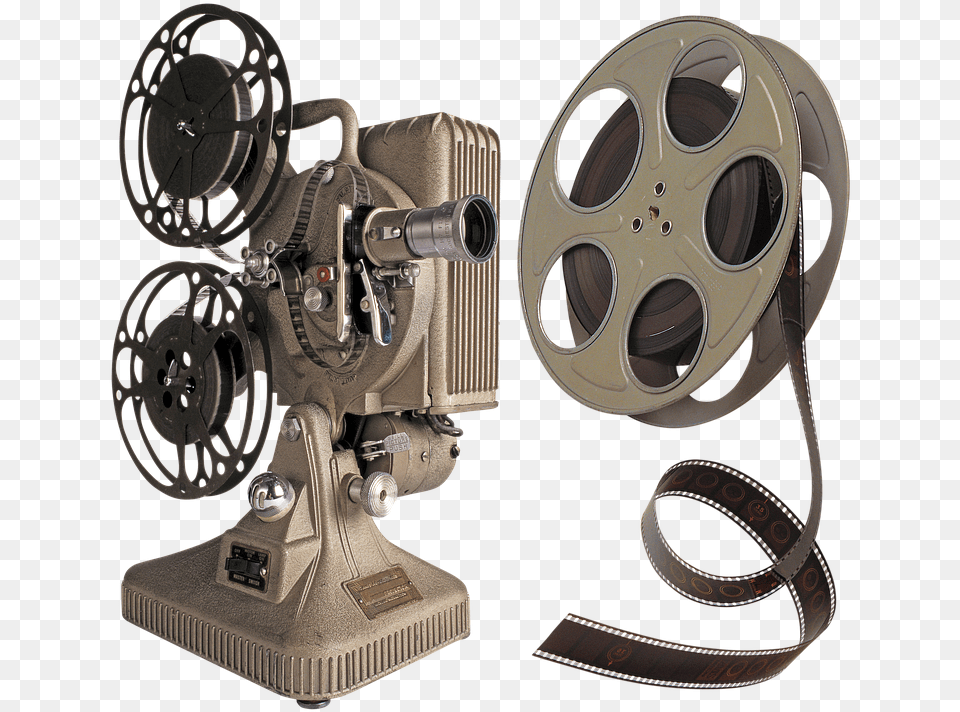 Reel To Reel Home Projector, Electronics, Machine, Wheel Free Png