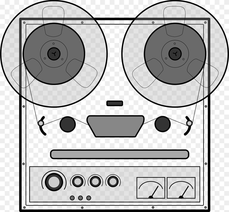 Reel To Reel Movie Projector Clipart, Electronics, Tape Player, Disk Free Png Download