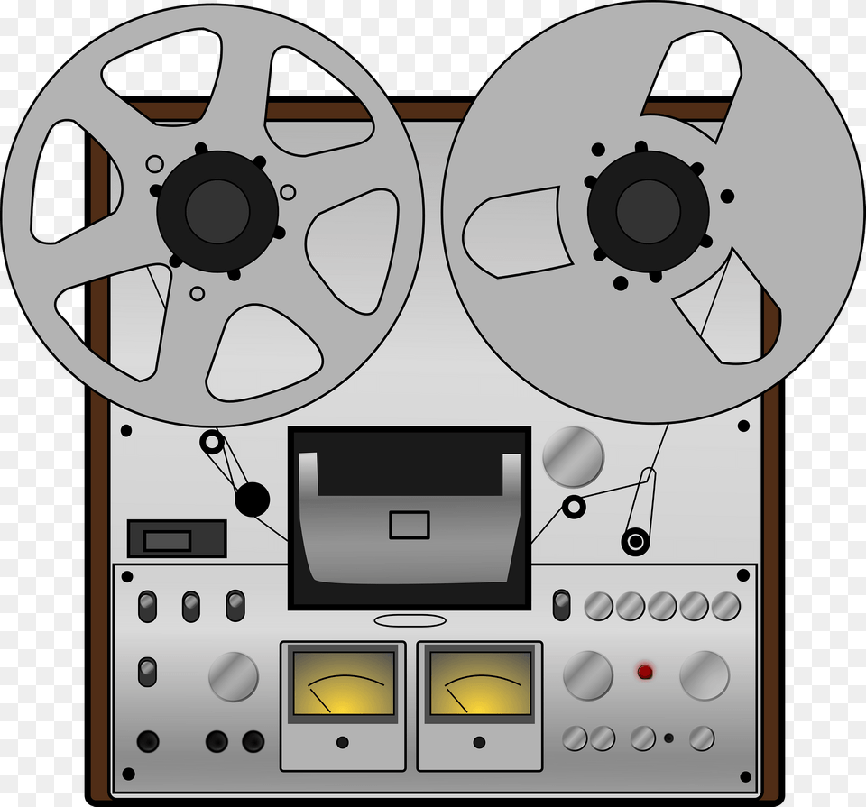 Reel To Reel Movie Projector Clipart, Electronics, Tape Player Png Image