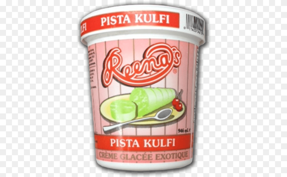 Reenas Pista Kulfi Ice Cream 14 Gal, Yogurt, Dessert, Food, Ice Cream Free Png