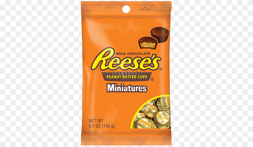 Reese S Peanut Butter Cups Miniatures, Food, Sweets, Candy, Chocolate Free Png Download