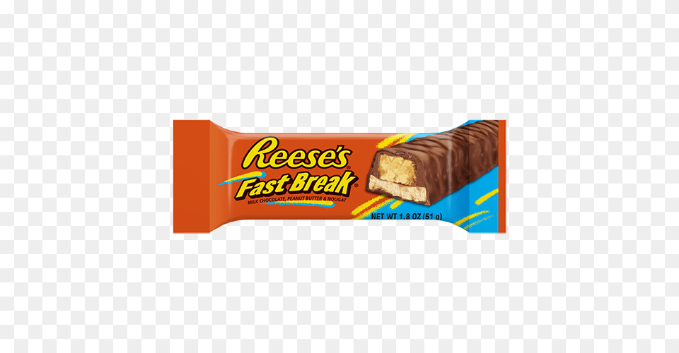 Reeses Fast Break Candy Bar Oz Great Service Fresh Candy, Food, Sweets, Ketchup Free Transparent Png