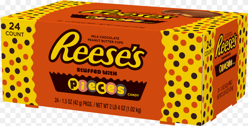 Reeses Peanut Butter Cups With Pieces Pieces, Food, Sweets Png Image