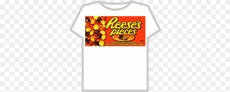 Reeses Pieces T Shirt Roblox Pieces Dollarama, Clothing, T-shirt, Food, Sweets Png Image