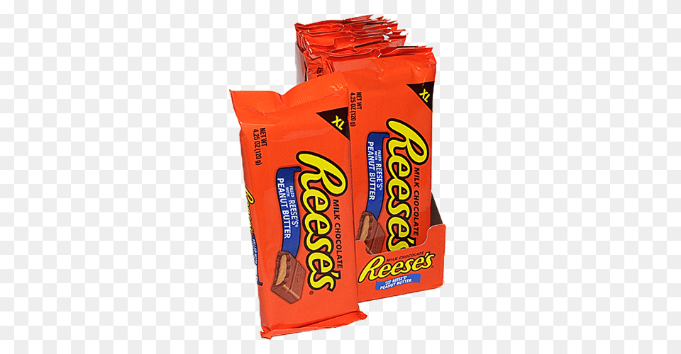 Reeses Xl Peanut Butter Bar Oz Great Service Fresh Candy, Food, Sweets, First Aid Free Png Download