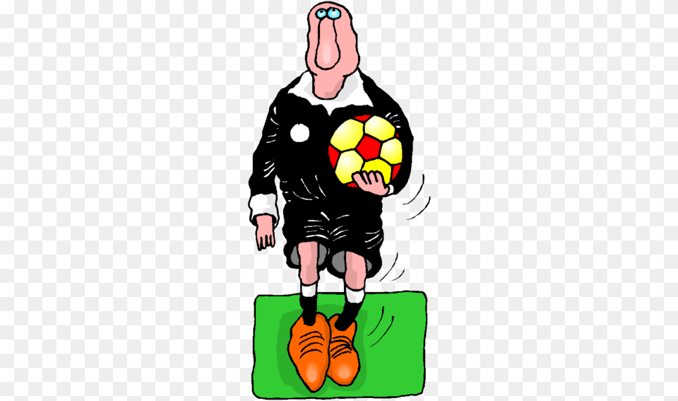 Referee, Ball, Football, Soccer, Soccer Ball Png Image