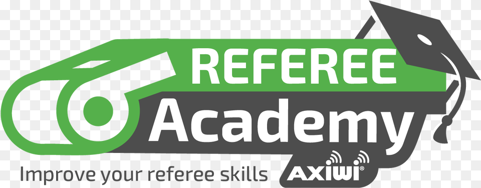 Referee Academy Logo Improve Your Referee Skills Sign, Recycling Symbol, Symbol, Dynamite, Weapon Free Transparent Png