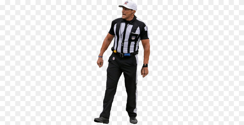 Referee Ed Hochuli Arguing Police Officer, Hat, Baseball Cap, Cap, Clothing Png