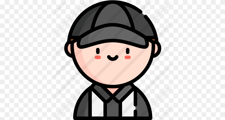 Referee Icon, Baseball Cap, Cap, Clothing, Hat Free Png Download