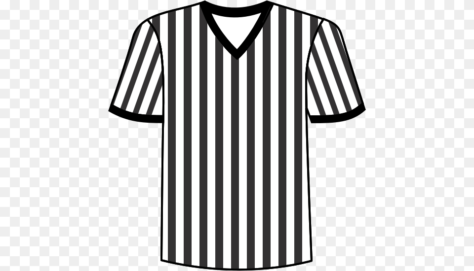 Referee Jersey Football Clipart, Clothing, Shirt, T-shirt Free Png Download