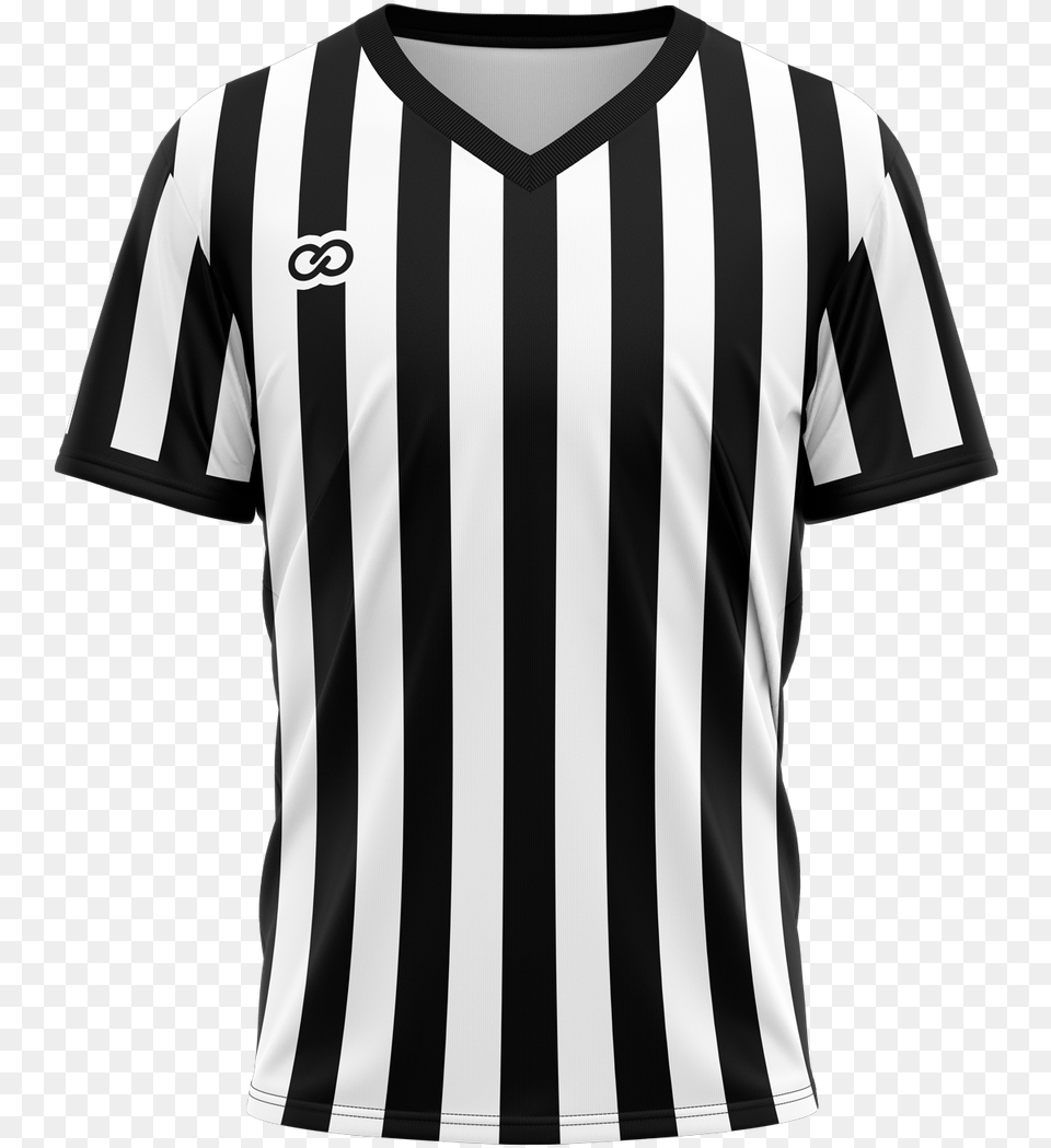 Referee V Neck Tee Monochrome, Clothing, Shirt, T-shirt, Jersey Free Png Download
