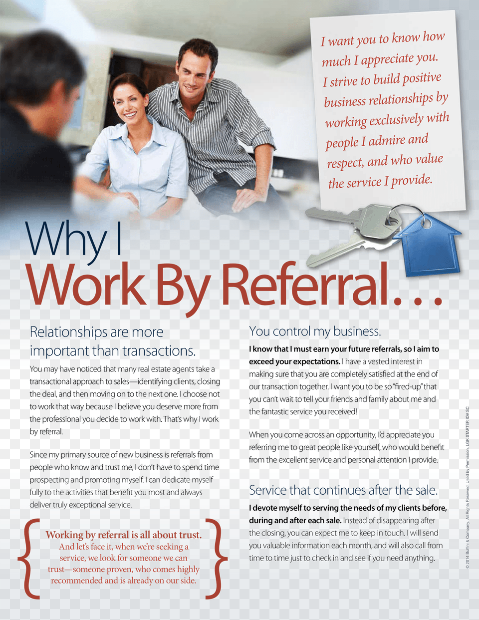 Referral 1 Real Estate Referral Flyer, Advertisement, Poster, Adult, Person Free Png Download