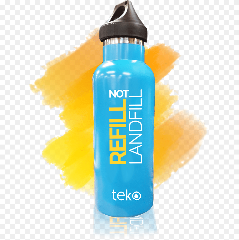 Refill Not Landfill Philippines Plastic Bottle, Water Bottle, Person, Shaker Png Image