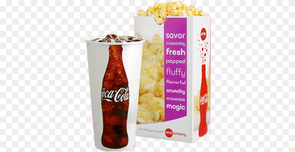 Refillable Popcorn Bucket Amc Theatres Amc Popcorn And Drink, Beverage, Coke, Soda, Food Free Png