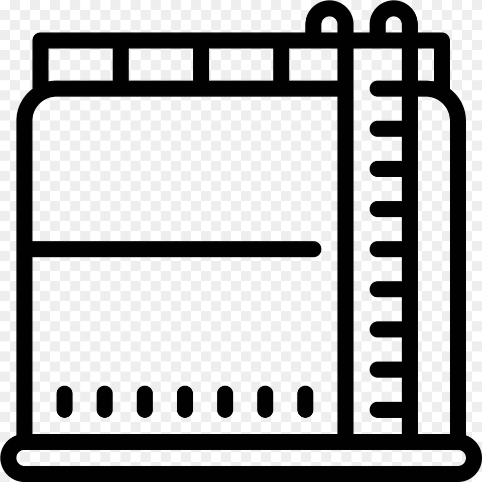 Refinery Clipart Storage Tank Icon, Gray Free Transparent Png