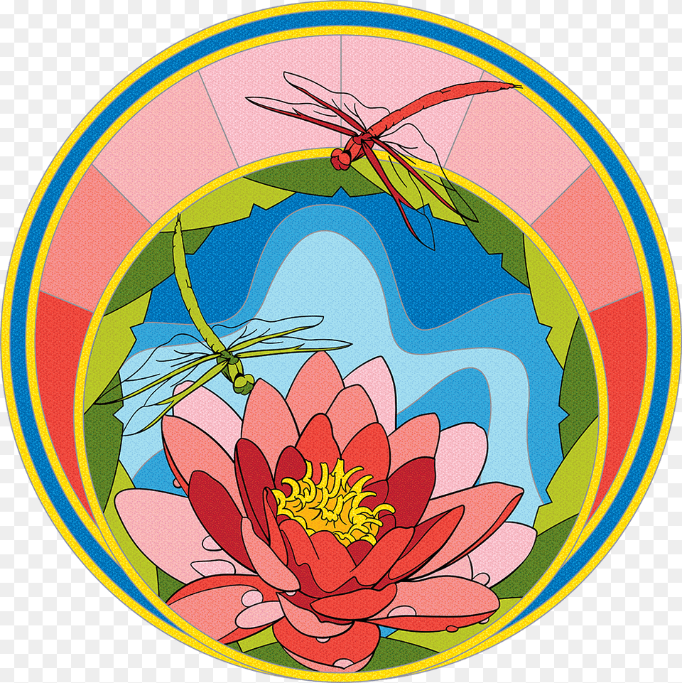 Reflect Sacred Lotus, Dahlia, Flower, Pattern, Plant Free Png Download