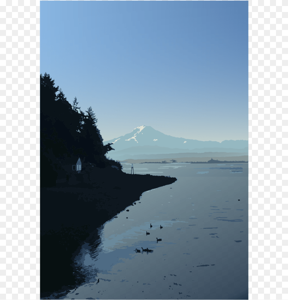 Reflection, Water, Sea, Land, Nature Png
