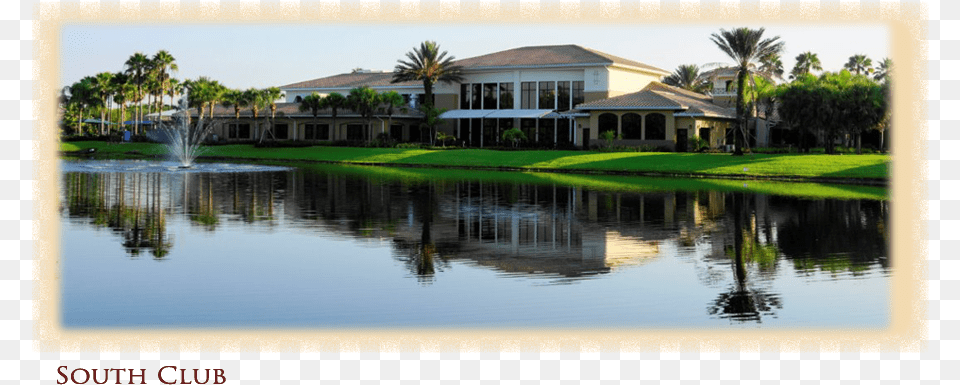 Reflection, Architecture, Water, Villa, Summer Free Png Download