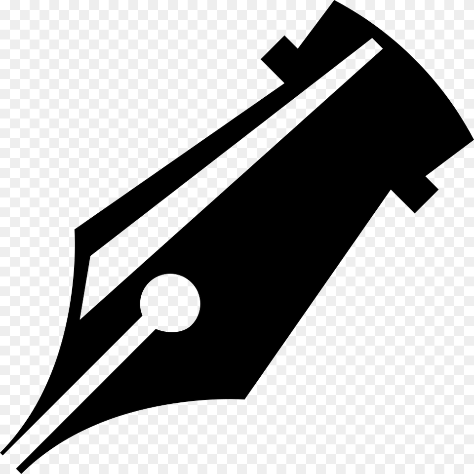 Reflection Icon Download, Stencil, Pen, Blade, Dagger Png Image