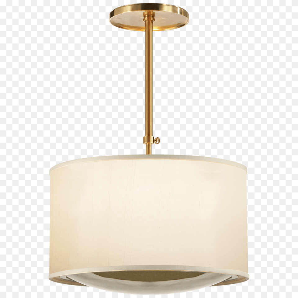 Reflection Large Hanging Shade In Soft Brass Wit Ceiling Fixture, Lamp, Light Fixture, Appliance, Ceiling Fan Free Png Download