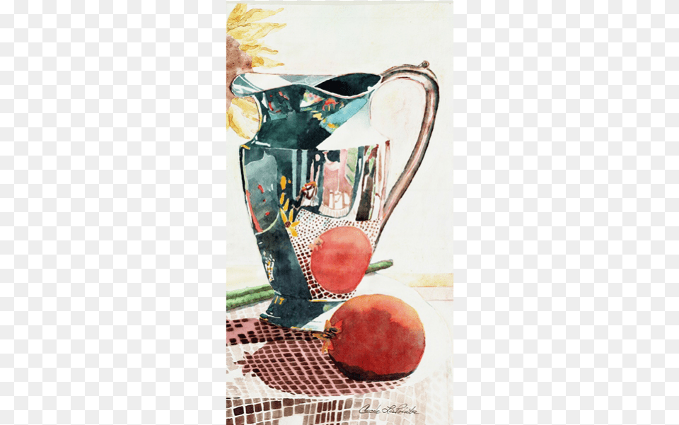 Reflections On A Pitcher, Jug, Water Jug, Produce, Plant Free Transparent Png