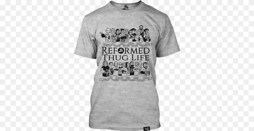 Reformed Thug Life Has Partnered With Wrath And Grace Reformed Thug Life Shirt, Clothing, T-shirt, Person Png Image