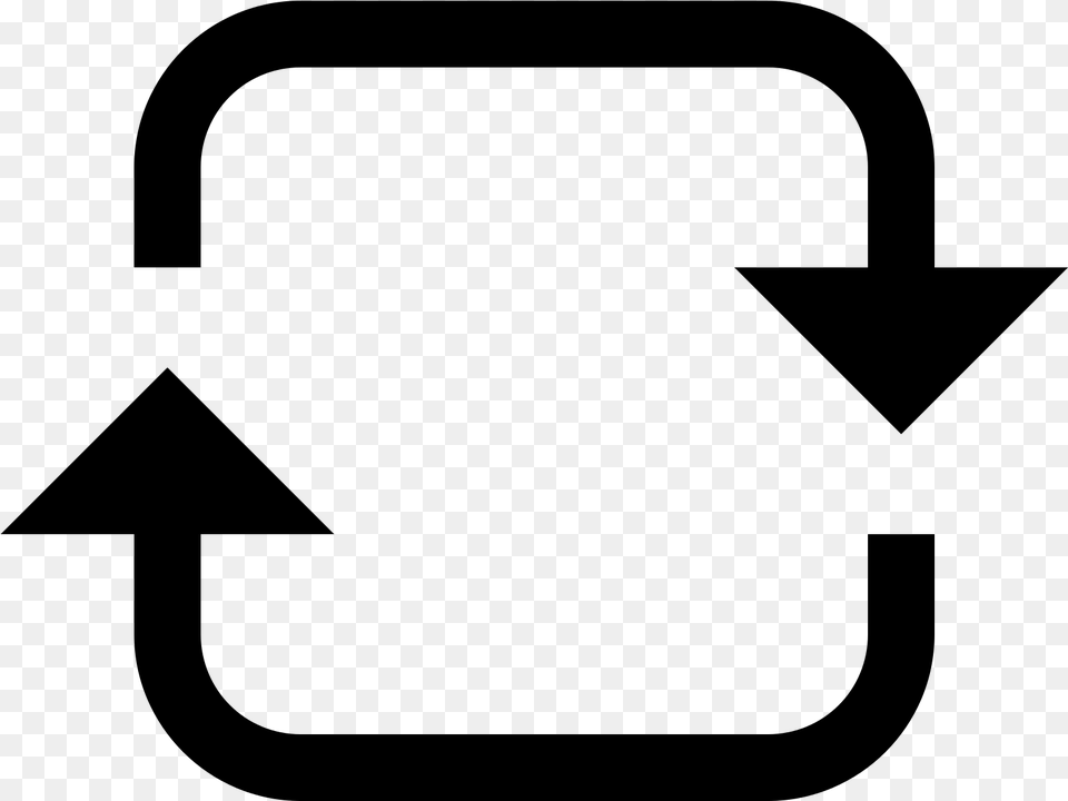 Refresh Icon, Gray Free Transparent Png