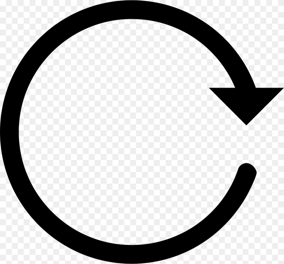 Refresh Icon Small Round Arrow Vector, Symbol, Stencil Png