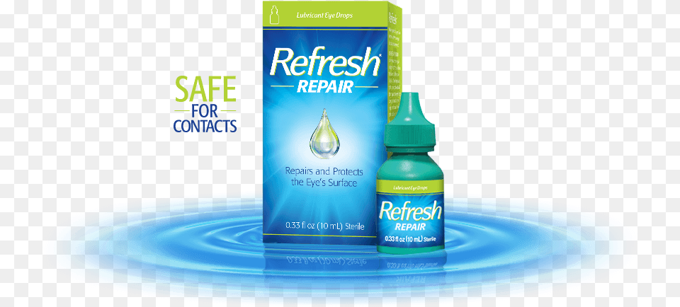 Refresh Repair Refresh Repair Eye Drops, Bottle Free Transparent Png