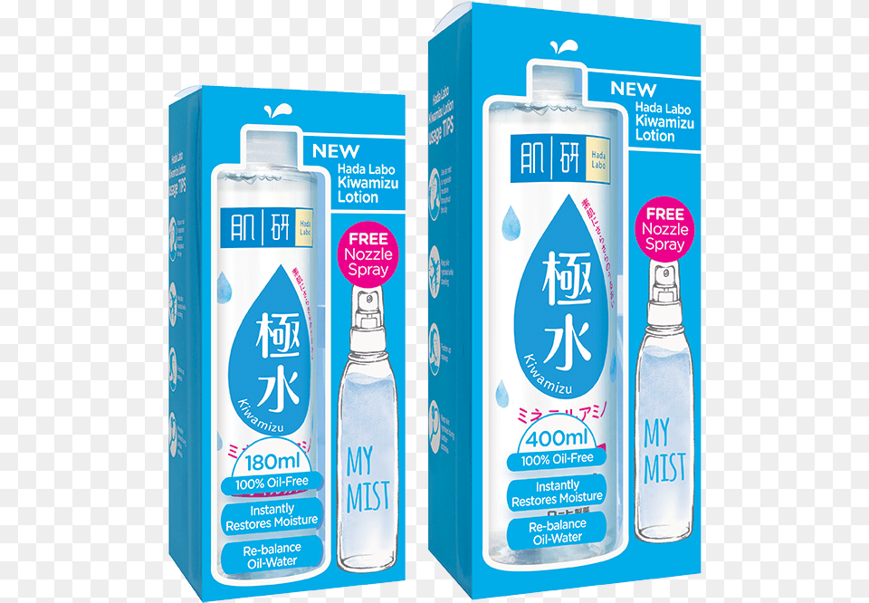 Refresh With Hada Labo39s Kiwamizu Lotion Amp Experience Hada Labo Face Mist, Bottle, Cosmetics Free Png Download