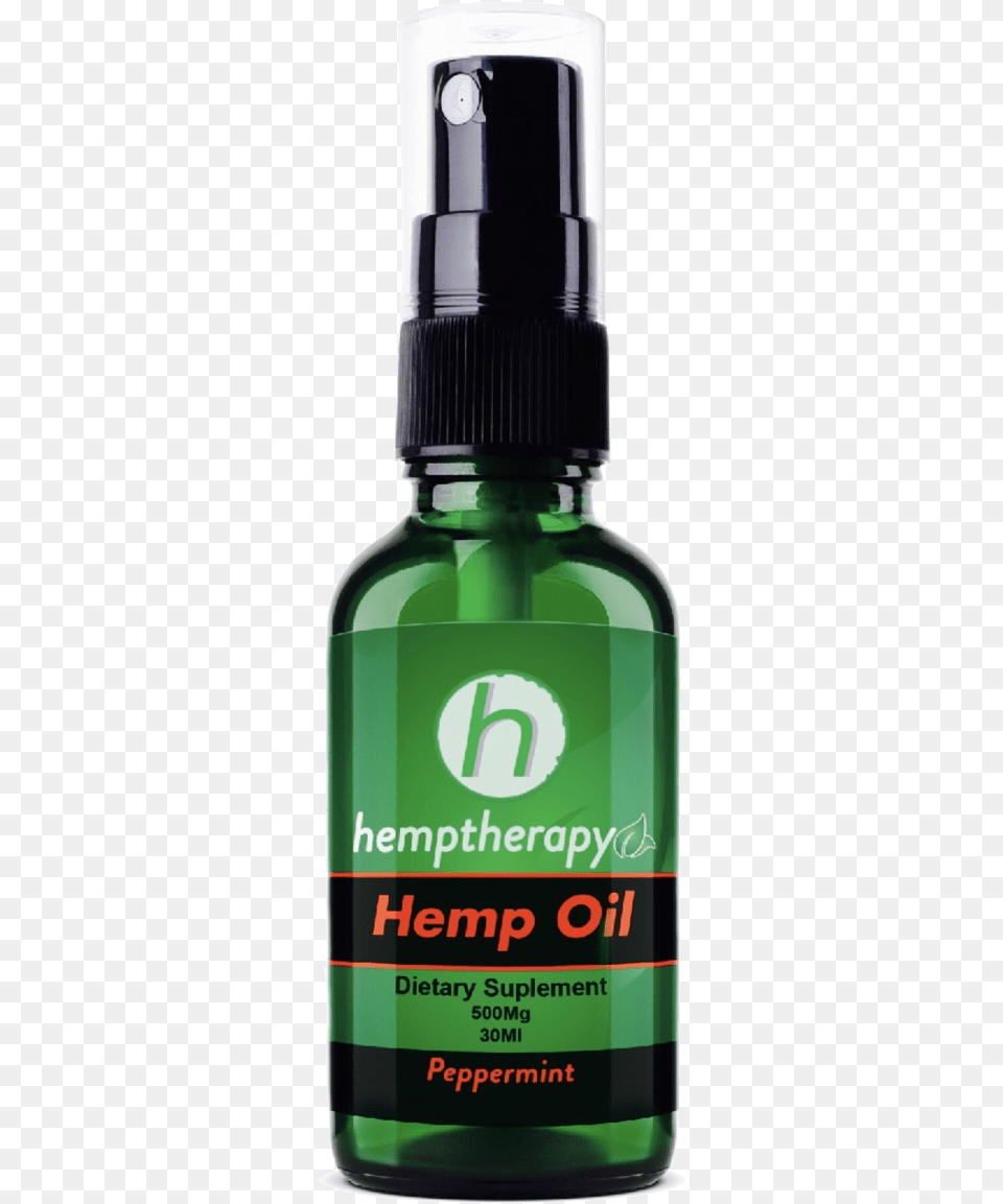 Refreshing Hemp Peppermint Spray Oil, Bottle, Aftershave, Cosmetics, Perfume Free Png Download