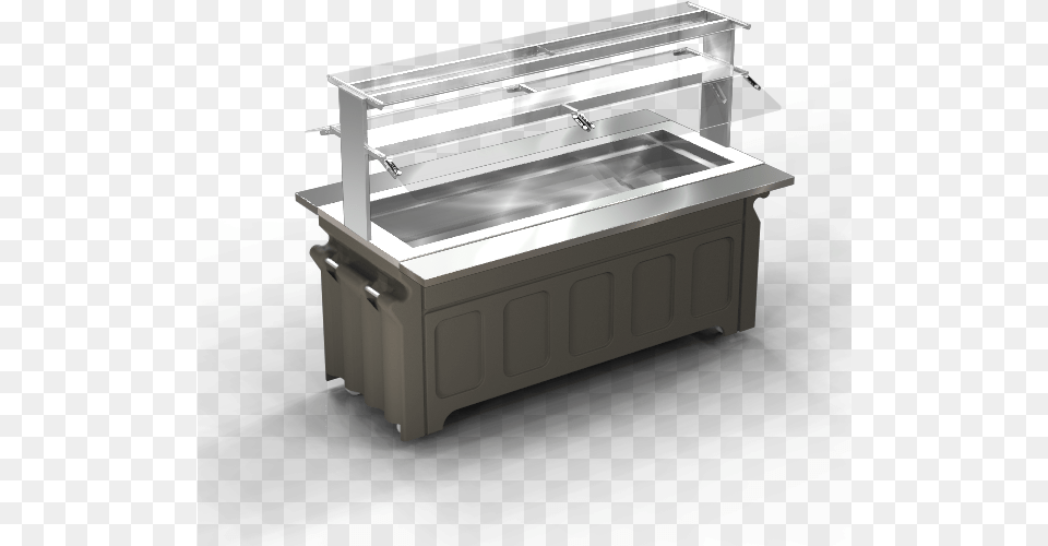 Refrigerated Salad Condiment Amp Cold Food Or Beverage, Sink, Sink Faucet Png