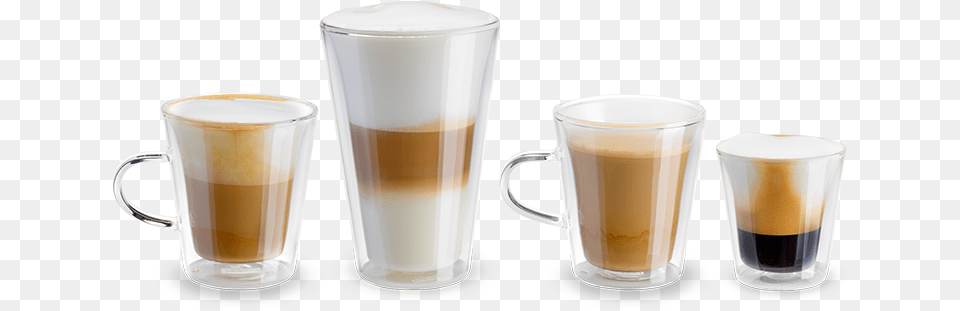 Refrigerator Blackampwhite3 Latte Cappuccino, Cup, Glass, Beverage, Coffee Png
