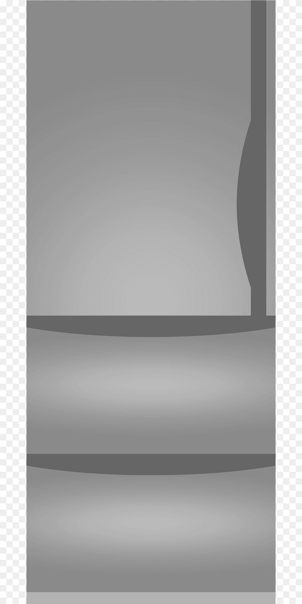 Refrigerator Clipart, Gray Free Png Download